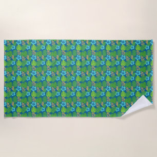 Birthday Gift The Sea Is Life Beach Towel