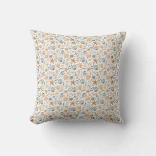 Birthday Gift The Sea Teaches Patience Cushion