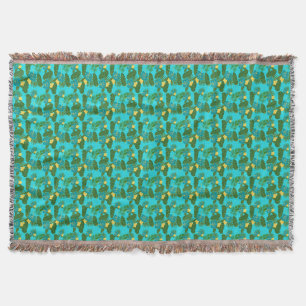 Birthday Gift Tropical Paradise Is Calling Throw Blanket