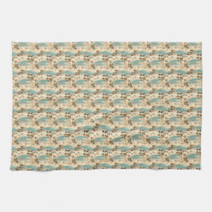 Birthday Gift Tropical Sunshine Warms The Soul Tea Towel