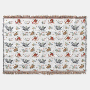 Birthday Gift Tropical Vibes For The Soul Throw Blanket