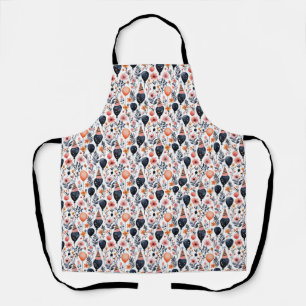 Birthday Gift Whimsical Balloon and Flower Apron