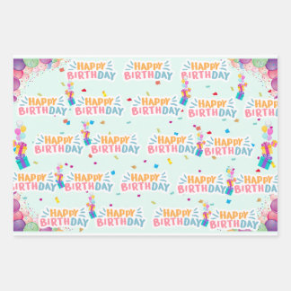 Birthday Gift wrapper from Zazzle Wrapping Paper Sheet