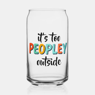 Birthday Gifts Colorful Funny Text Modern Can Glass