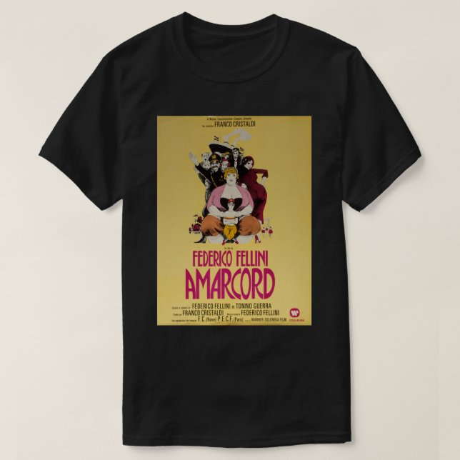 Birthday Gifts federico fellini Awesome For Movie  T-Shirt (Design Front)