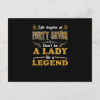 Birthday Gifts | Life Begins At Forty Seven