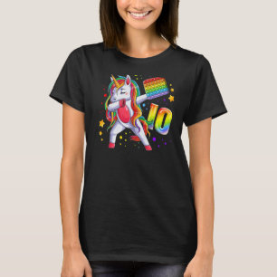 Birthday Girl 10 years old, Unicorn, Number 10 Pre T-Shirt