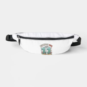 Birthday Girl 11 Sea Turtle Ocean Party Design_1 Bum Bags