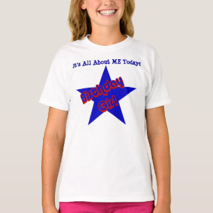 Birthday Girl All About Me Cute T-Shirt