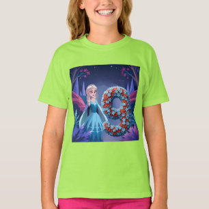 Birthday Girl At 9 T-Shirt