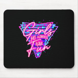 Birthday Girl Birthday Party Girls Just Wanna Have Mouse Mat