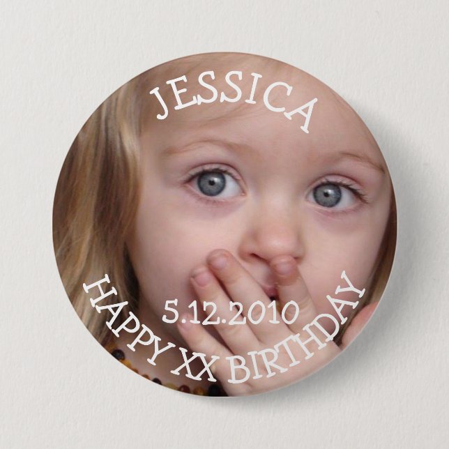 Birthday Girl Button (Front)