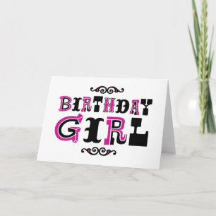 Birthday Girl Card