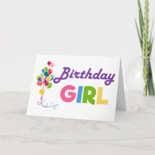 Birthday Girl Card