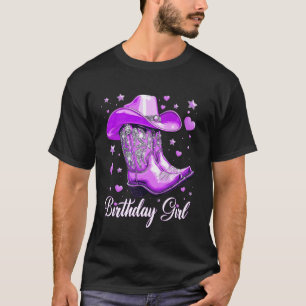 Birthday Girl Cowgirl B-Day Party It's My Birthday T-Shirt
