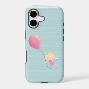 Birthday girl in air cell phone cover
