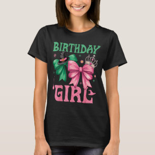 Birthday Girl Nk And Green Birthday Witch Women Gi T-Shirt