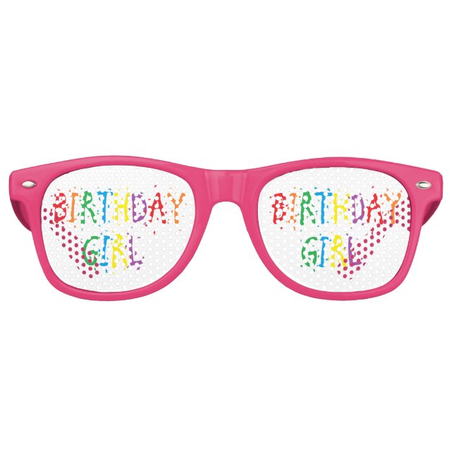 "Birthday Girl" Party Shades (Front)