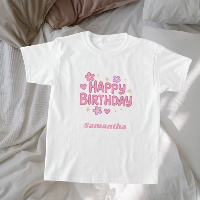 Birthday girl pink T-Shirt (Creator Uploaded)
