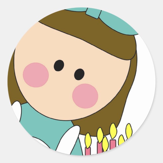birthday girl sticker (Front)