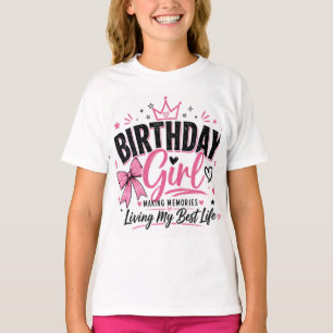 Birthday Girl Teen T-Shirt