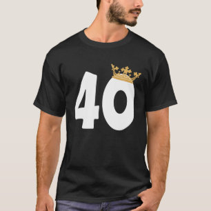 Birthday , Girls 49Th Party 40 Years Old Bday Crow T-Shirt