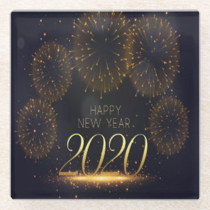 birthday glass coaster