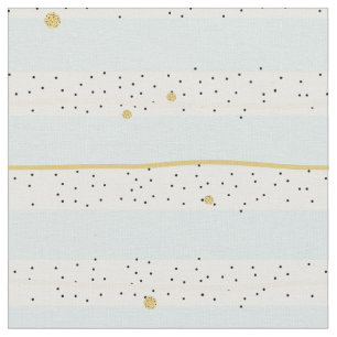 Birthday Glitter Polka Dot Modern Stripes Fabric