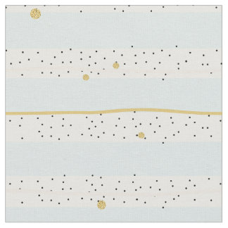 Birthday Glitter Polka Dot Modern Stripes Fabric