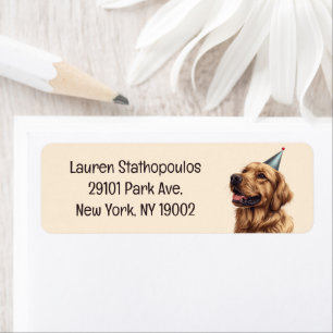 Birthday Golden Retriever Dog