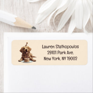 Birthday Golden Retriever Dog