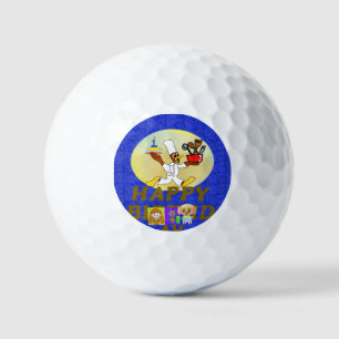 Birthday  golf balls
