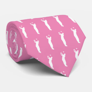Birthday Golfer Ball 70th Sports Player Par Pink Tie