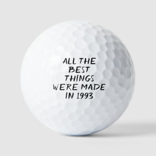 Birthday Golfer Funny 30th happy Dad Golf Balls