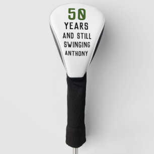 Birthday Golfer Funny 50th happy Dad Par Golf Head Cover