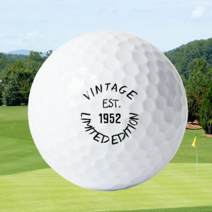 Birthday Golfer Funny 70th happy Dad Golf Balls