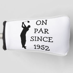 Birthday Golfer Funny 70th happy Dad Par Golf Head Cover