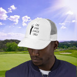 Birthday Golfer Funny 70th happy Dad Par Trucker Hat<br><div class="desc">On par since 1953. 70th Birthday. Perfect for dad,  grandad,  stepdad hat. Golfer gift idea. Personalise it with a year.</div>