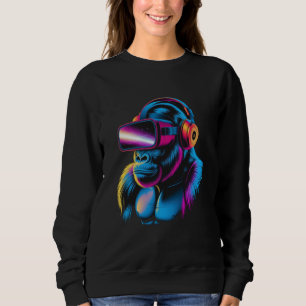 Birthday Gorilla Boys Men Women Adult Funny Bday G Sweatshirt