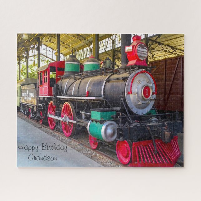 Birthday Grandson. Jigsaw Puzzle (Horizontal)