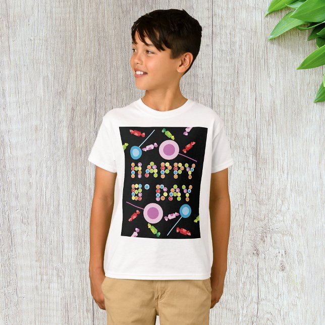 Birthday Greeting Candles T-Shirt (Creator Uploaded)