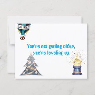 Birthday greeting card