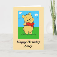 Birthday greeting card