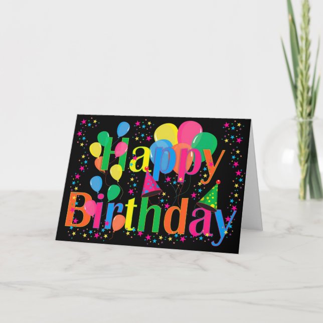 Birthday Greeting Card (Front)