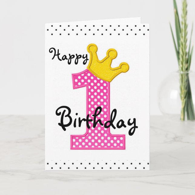 Birthday Greeting Card (Front)