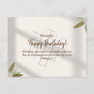 Birthday Greeting Card