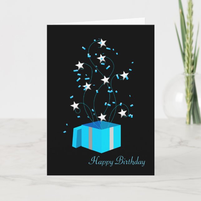 Birthday Greeting Card - Business Office (Front)