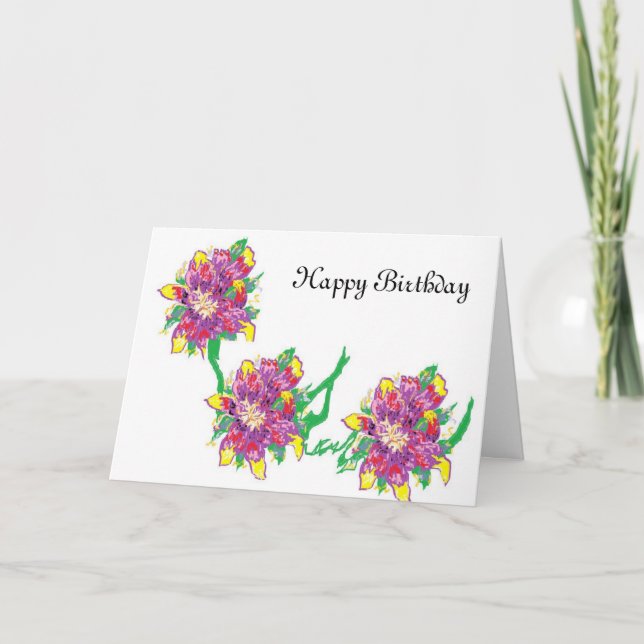 Birthday Greeting Card for a Great Gal (Front)