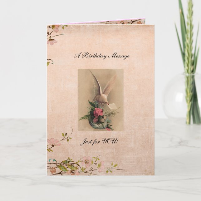 birthday greeting card...inspirational card (Front)