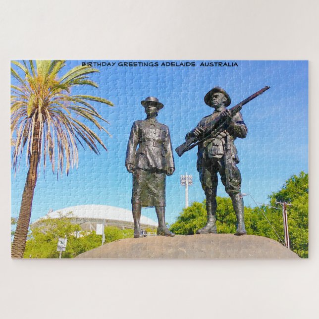 Birthday Greetings Adelaide  Australia Jigsaw Puzzle (Horizontal)